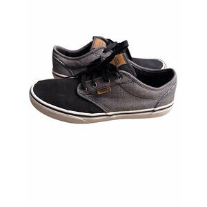 Vans Atwood Deluxe Shoes Gray Sneakers Skate Athletic Grey Youth 7